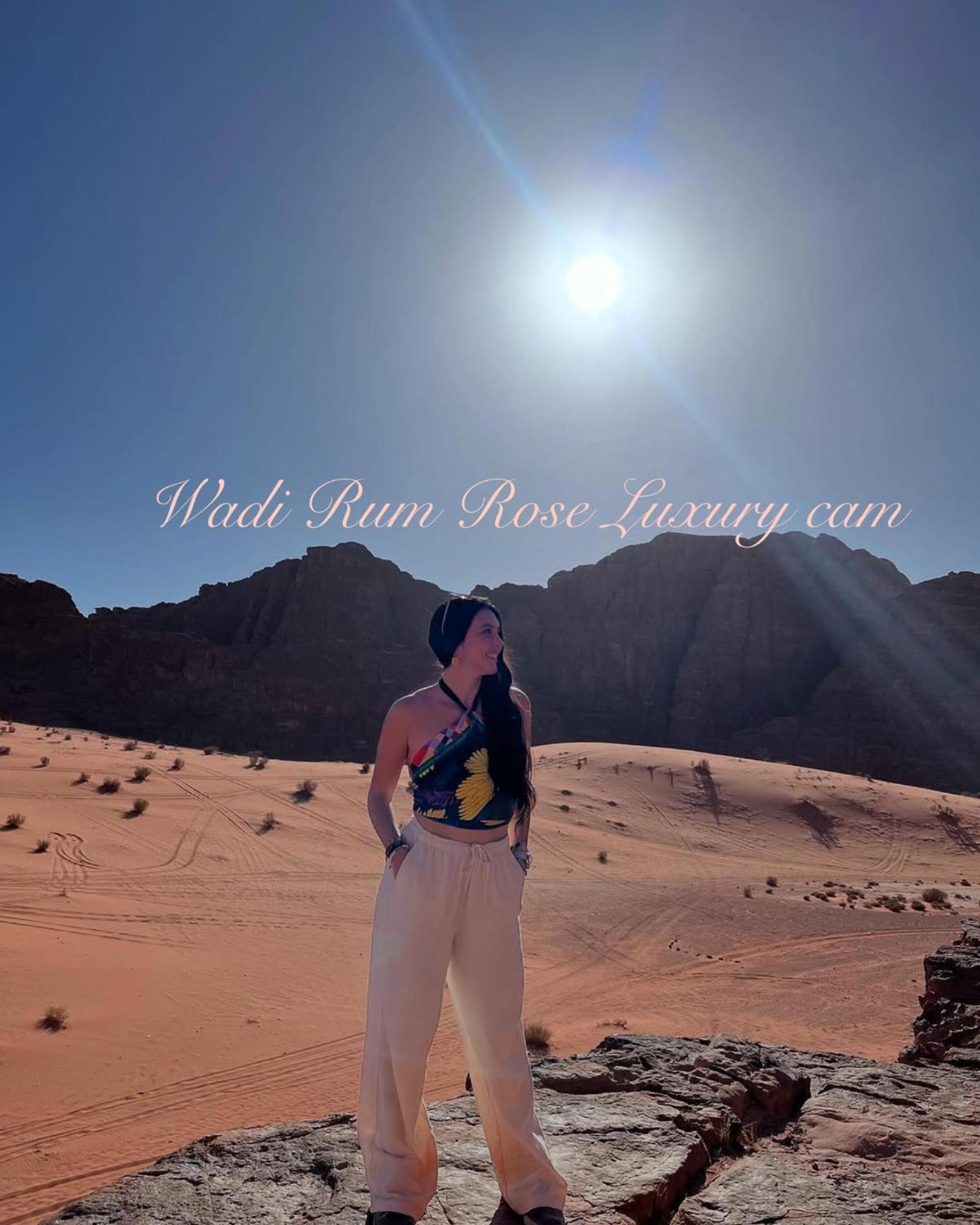 Wadi Rum Rose Luxury Camp Exterior photo