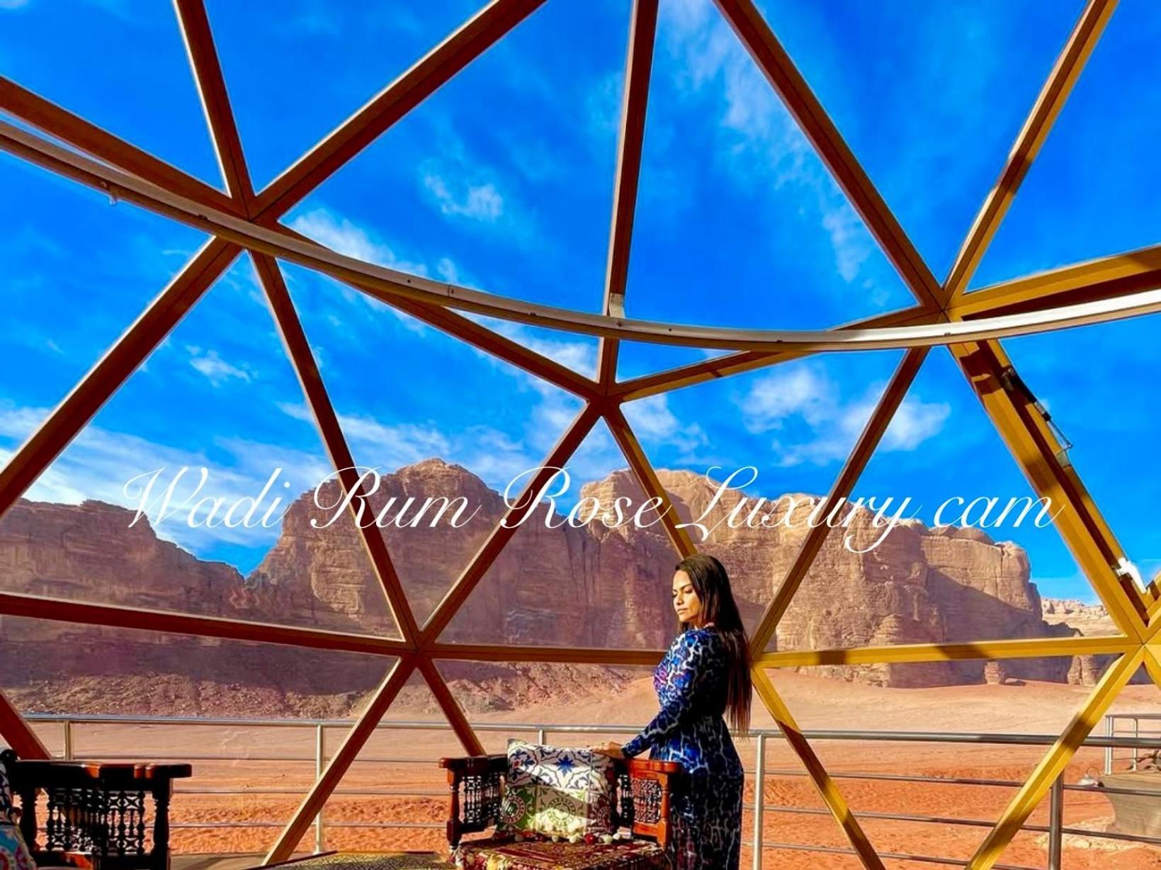 Wadi Rum Rose Luxury Camp Exterior photo