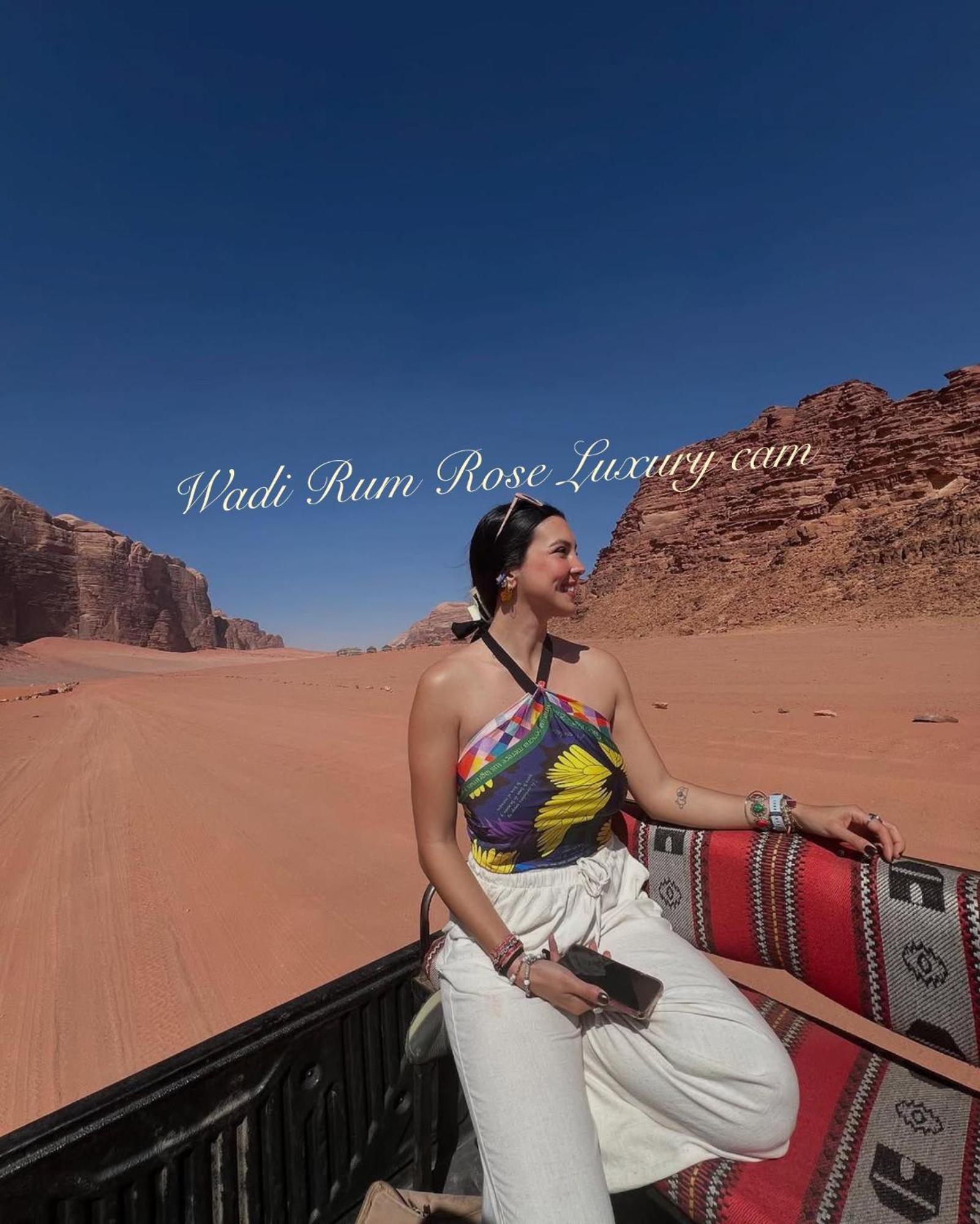 Wadi Rum Rose Luxury Camp Exterior photo